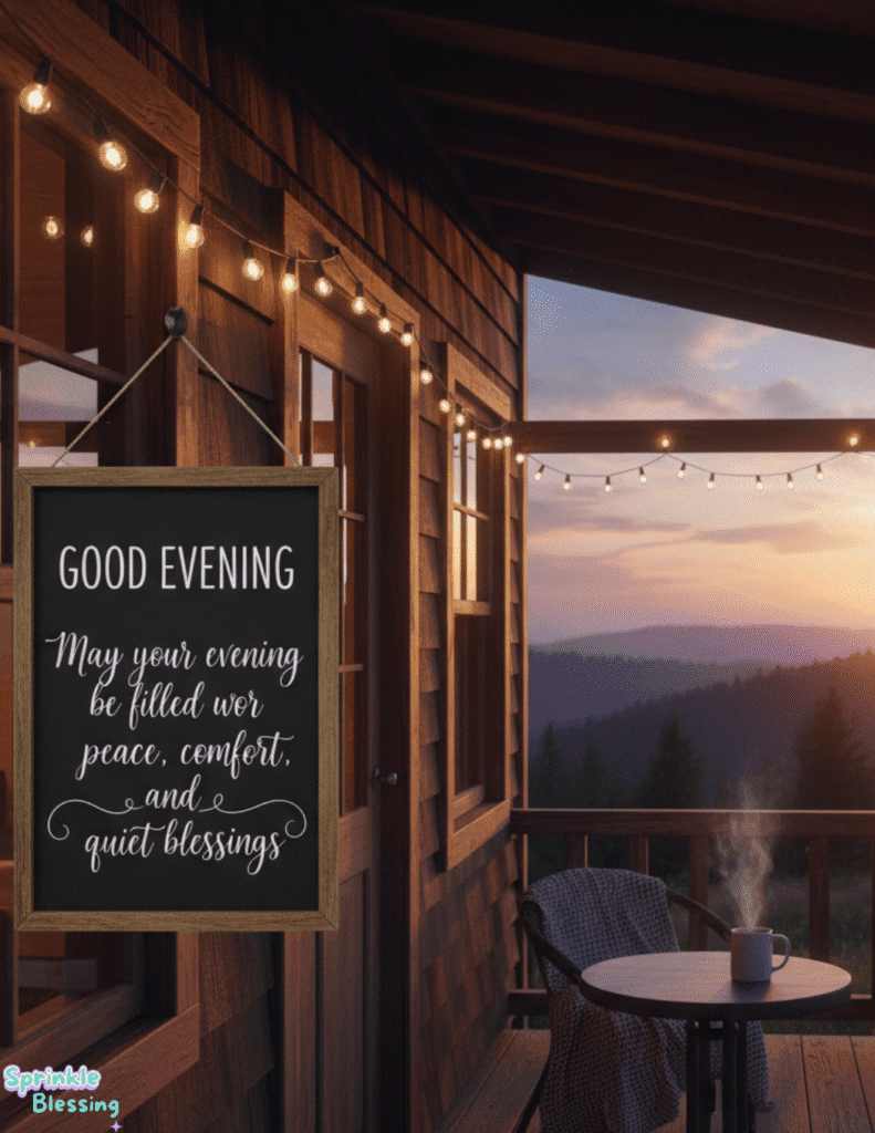 120 heartwarming good evening-blessings quotes wishes