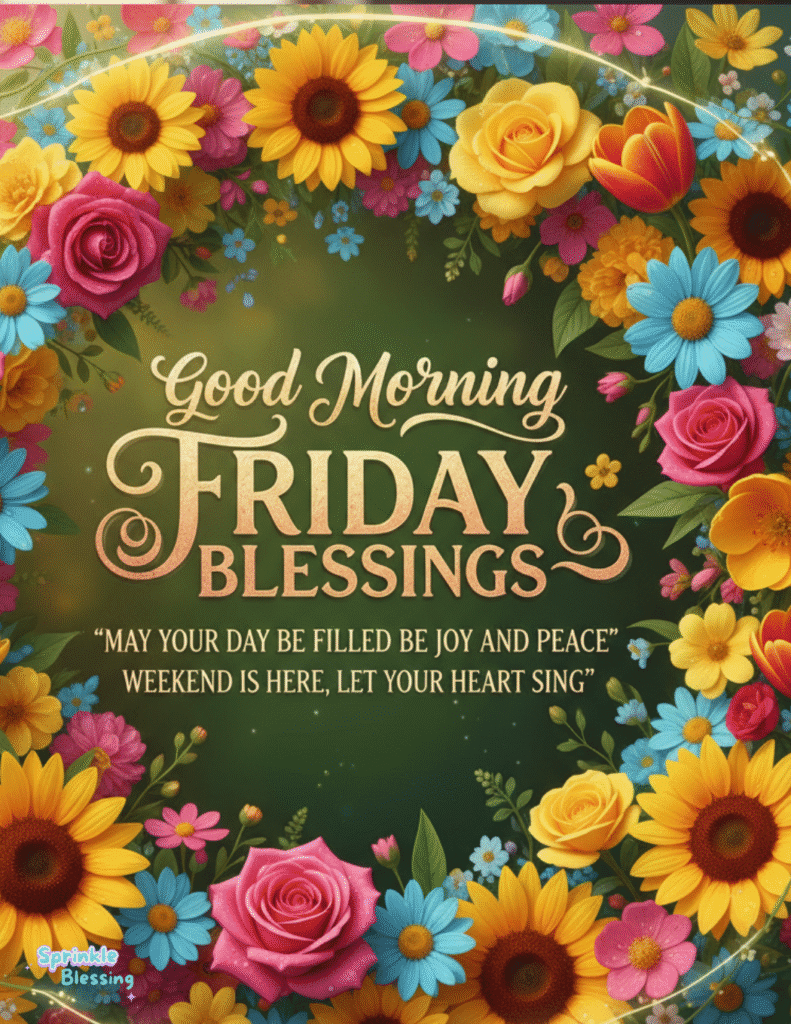 101+ Good Morning Friday Blessings, Wishes, Images,Prayers