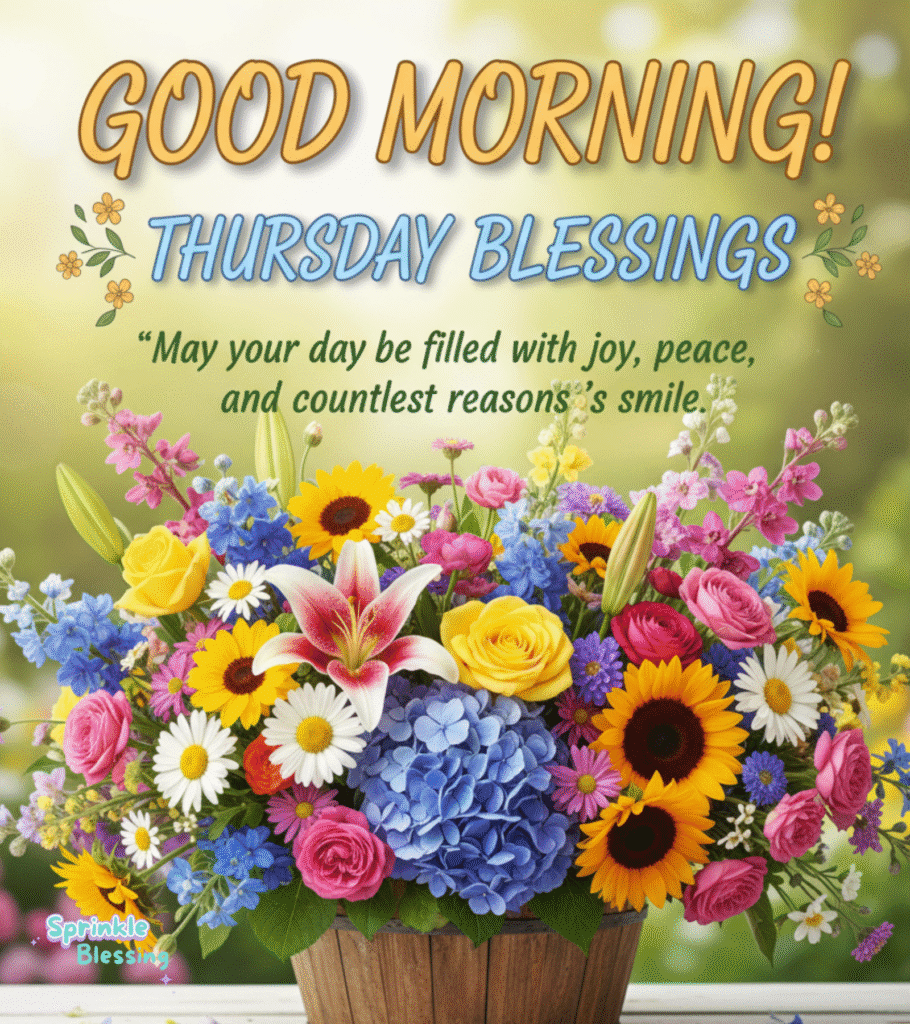 Good Morning Thursday Blessings, Quotes, Images