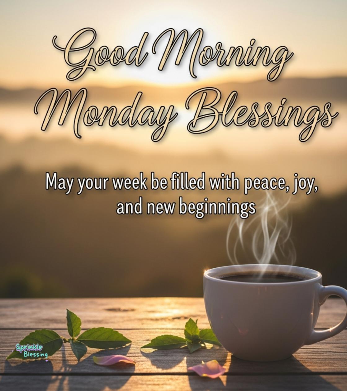 Morning Monday Wishes